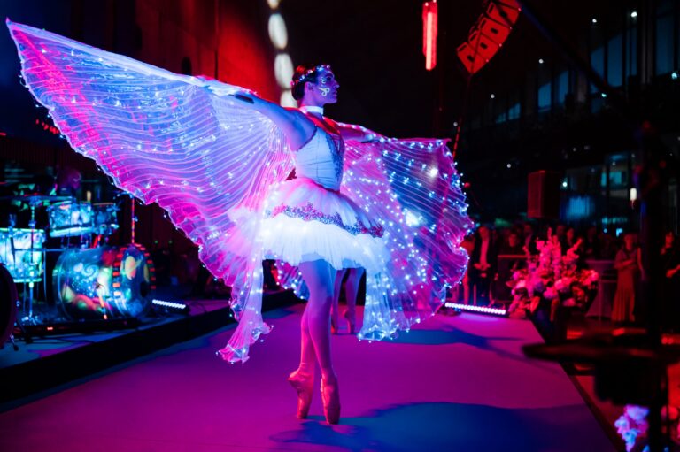 trummishow baleriinidega